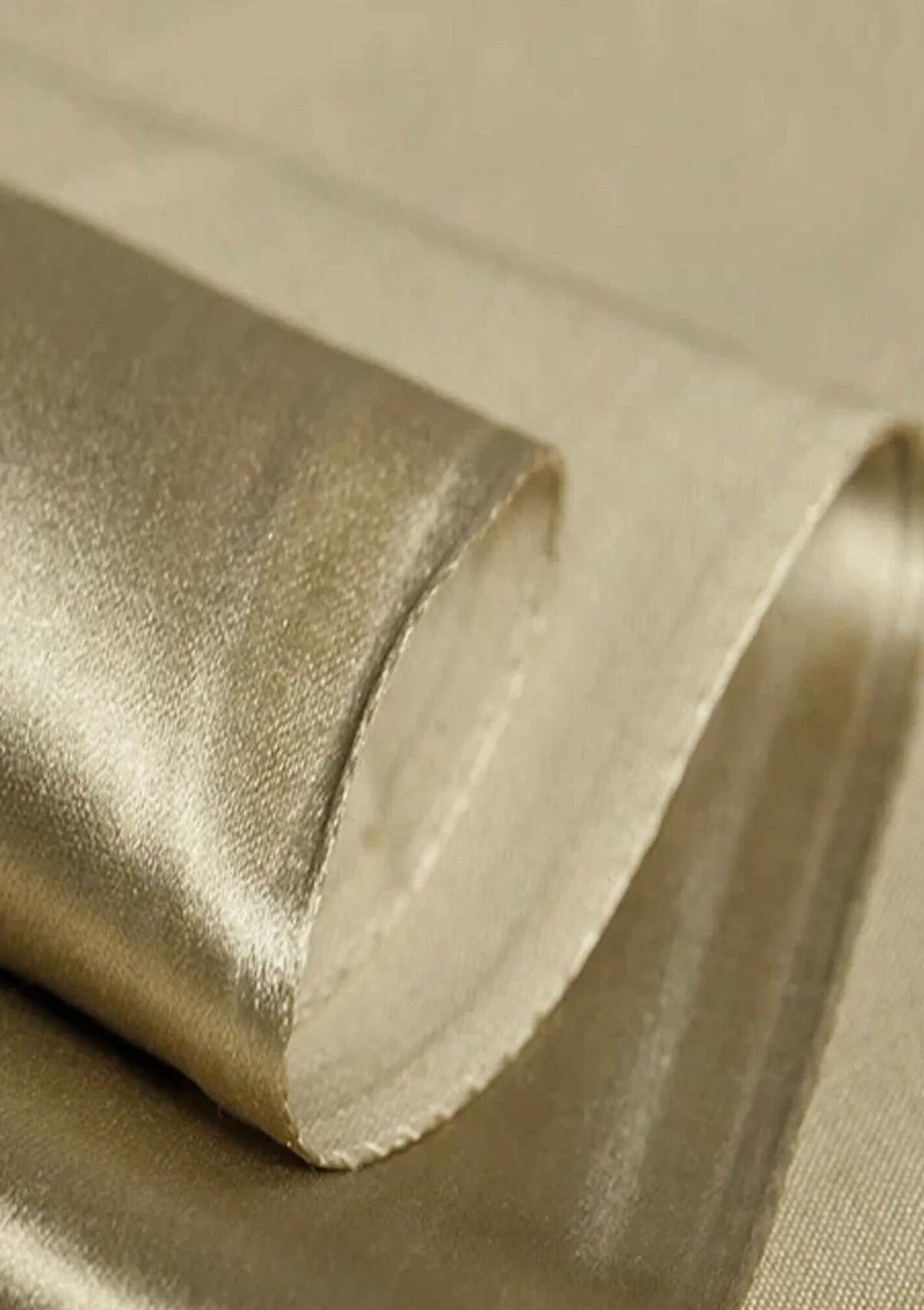 Cappucino Crepe Back Satin Luxury 45"Wide Non Stretch Medium Weight Dress & Bridal Fabric