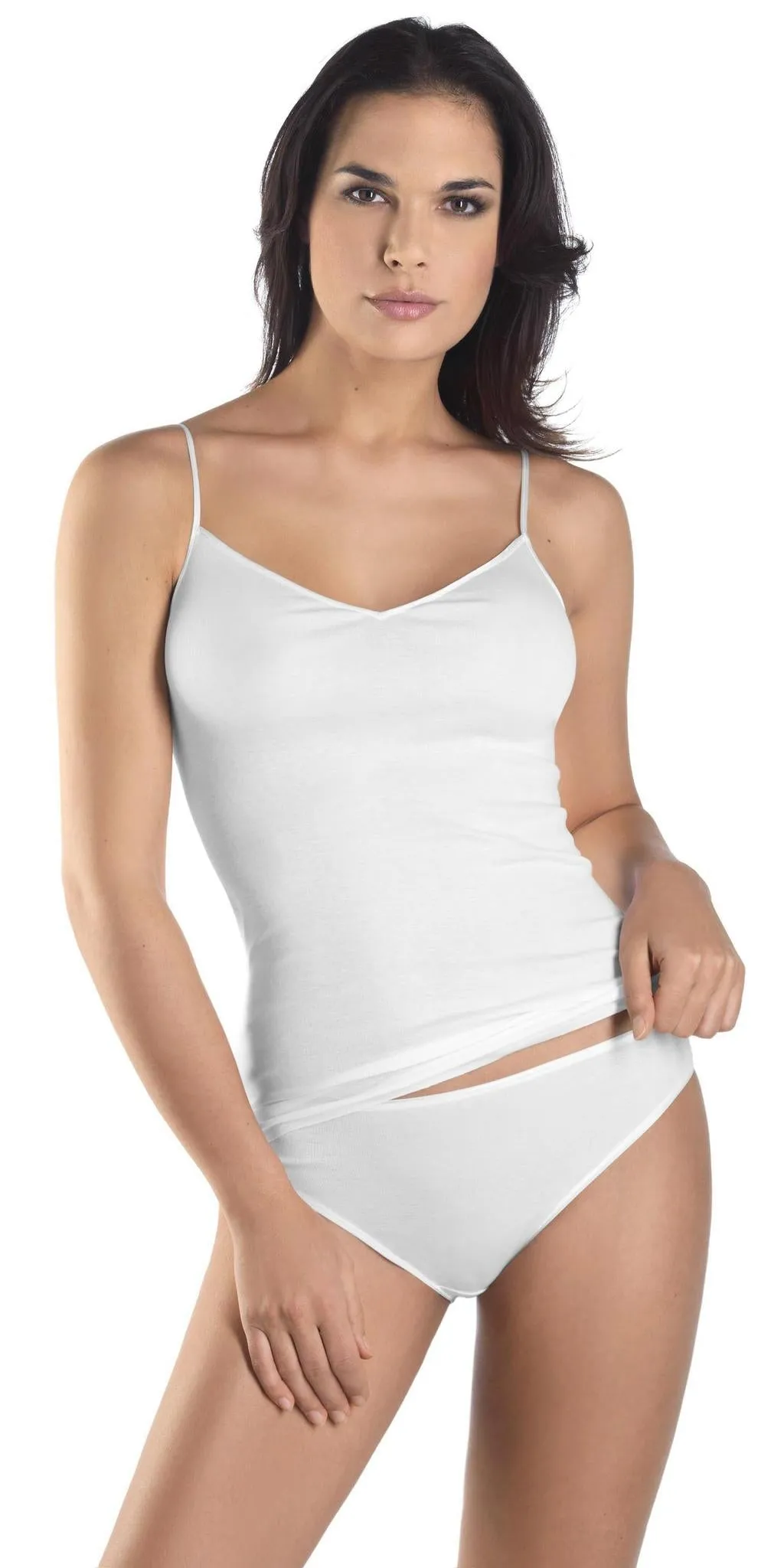 Cotton Seamless V-neck Camisole